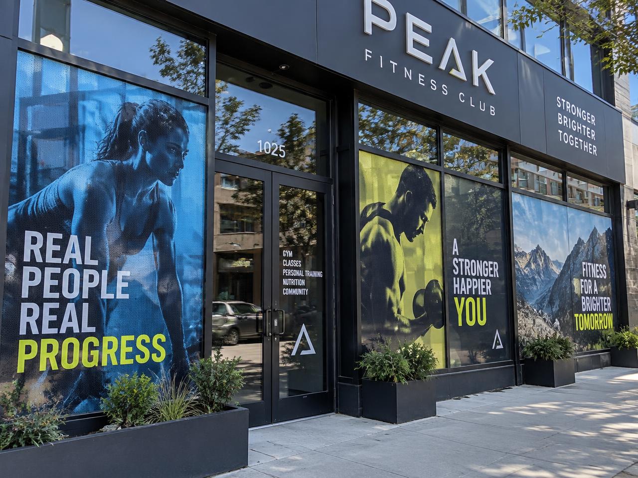 Perforated Printed Graphics